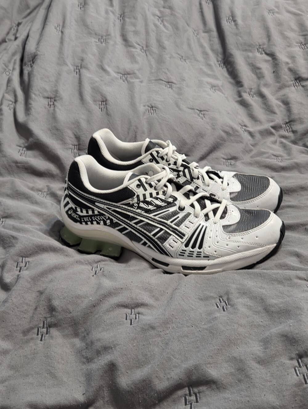 Asics Gel Kinsei OG Black, White Sneakers Size 9 Samaria Tokyo Running Outdoor - Picture 4 of 12